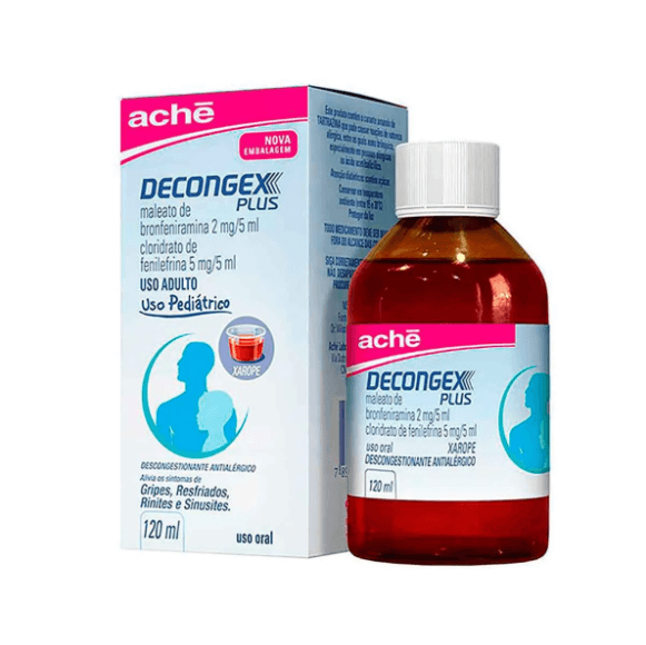 Decongex Plus Xarope com 120ml