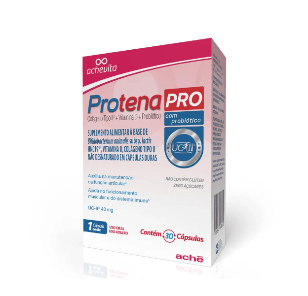 Suplemento Alimentar Protena Pro com 30 Cápsulas