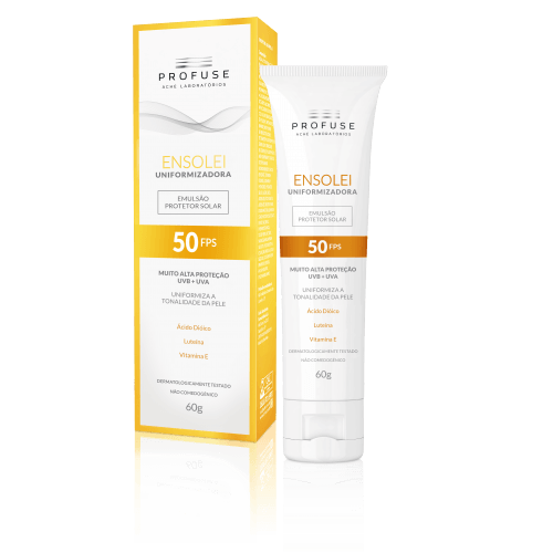 Protetor Solar Profuse Ensolei Uniformizadora FPS 50 60g