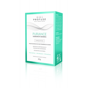 Sabonete Facial Profuse Puriance Barra Pele Oleosa 80g