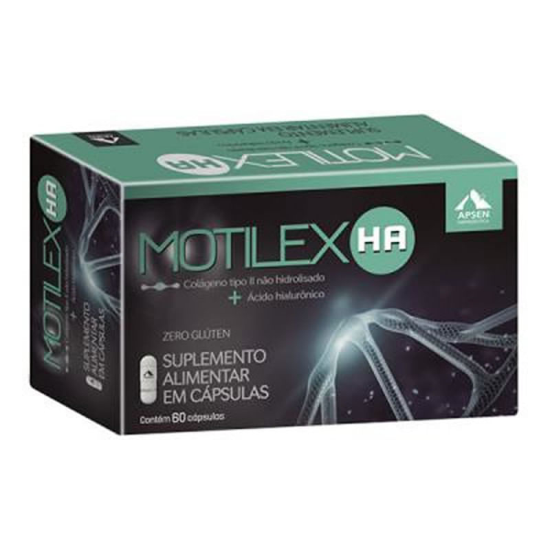 Motilex HA Colágeno Tipo II com 60 Cápsulas