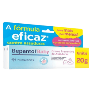 Creme Preventivo de Assaduras Bepantol Baby 120g