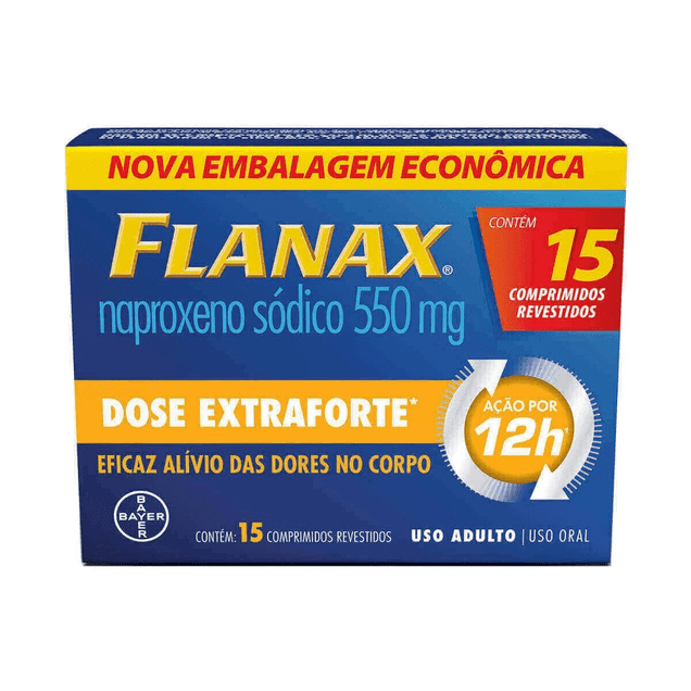 Flanax 550mg com 15 Comprimidos