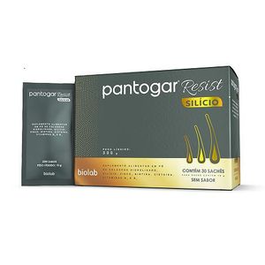 Pantogar Resist Silício com 30 Sachês