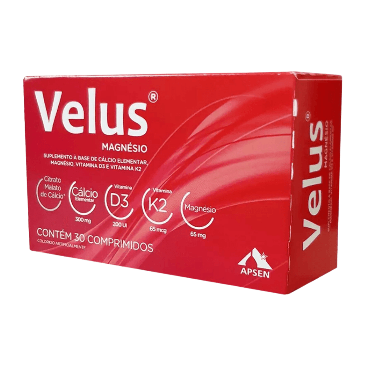 Velus Magnésio 30 Comprimidos