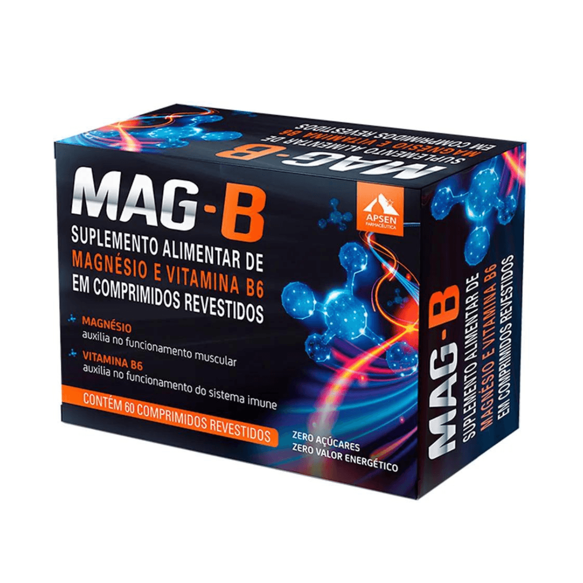 Mag-B Magnésio e Vitamina B6 60 Comprimidos