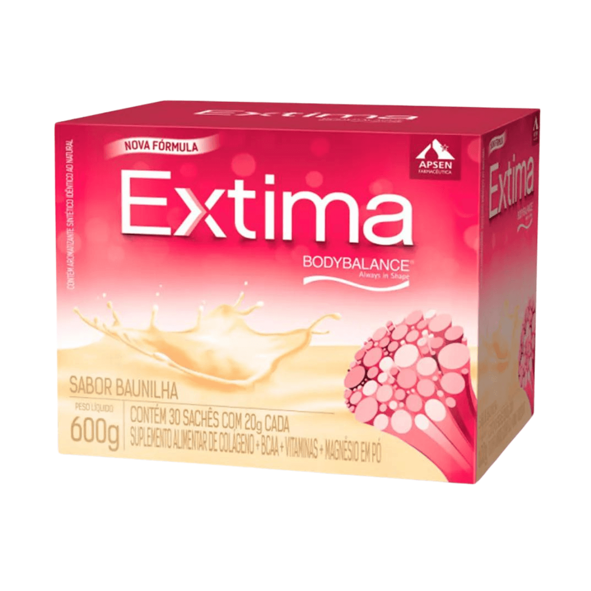 Suplemento Alimentar De Colágeno - Extima Baunilha 30 Sachês