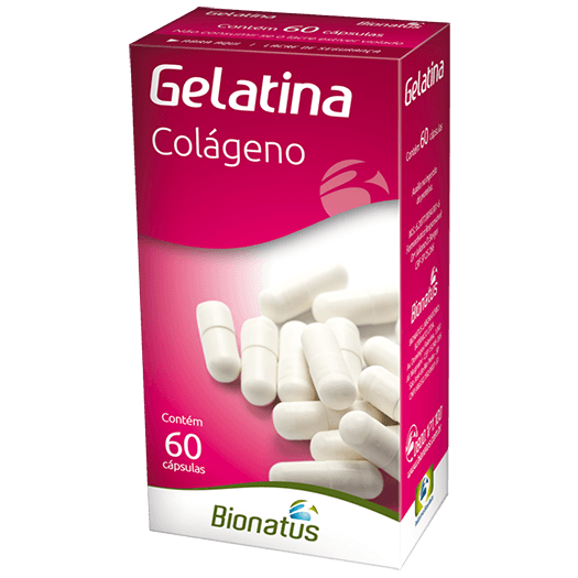 Gelatina Colágeno Bionatus 60 Cápsulas