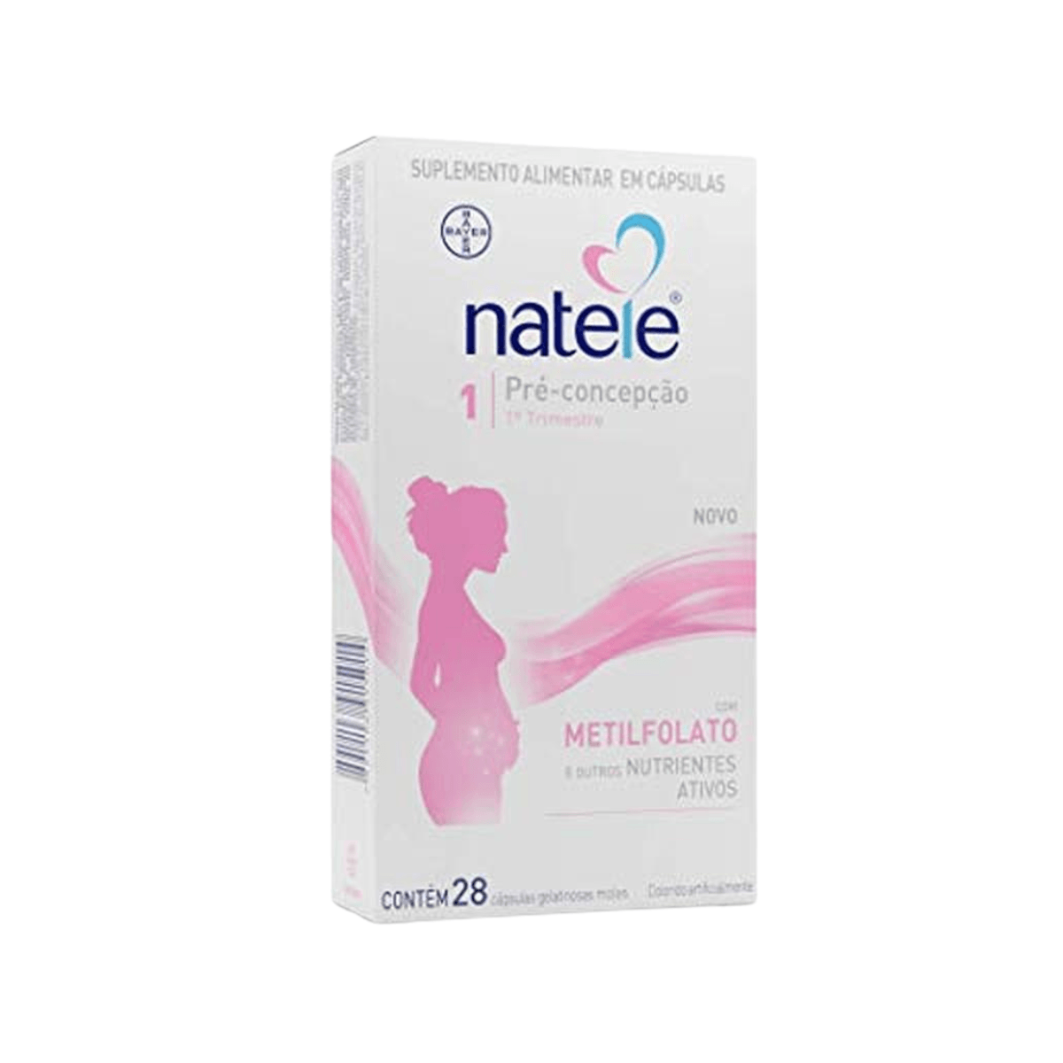 Polivitamínico Natele 1 Pré-Concepção para Gestantes 28 cápsulas