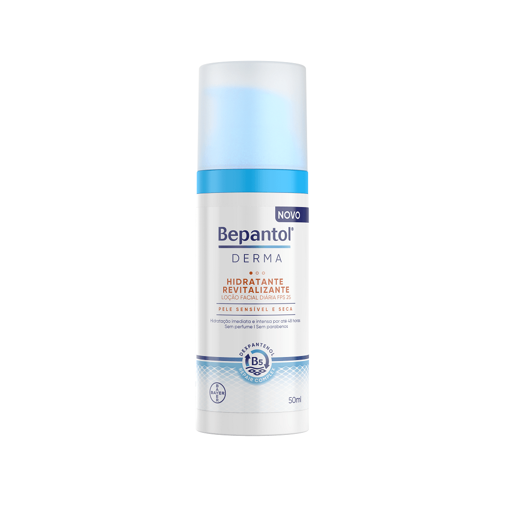 Loção Facial Bepantol Derma Revitalizante FPS25 50ml