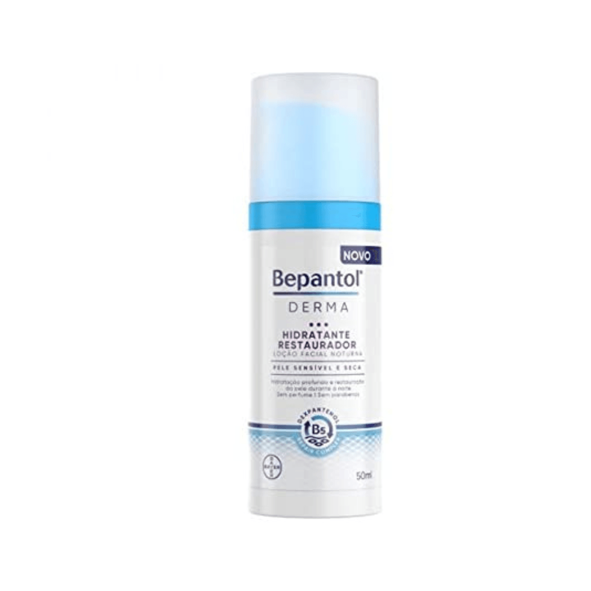Bepantol Derma Hidratante Facial Restaurador Noturno 50ml