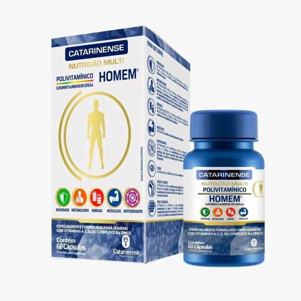 Polivitamínico Multi Homem 60 Cápsulas
