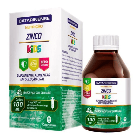 Zinco Kids Suplemento Alimentar Infantil Catarinense 100ml