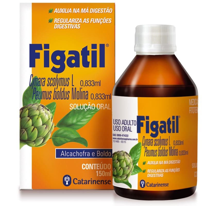 Figatil Solução Oral com 150ml