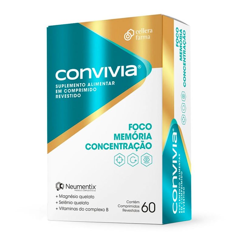Suplemento Alimentar Convivia 60 Comprimidos - Em Oferta