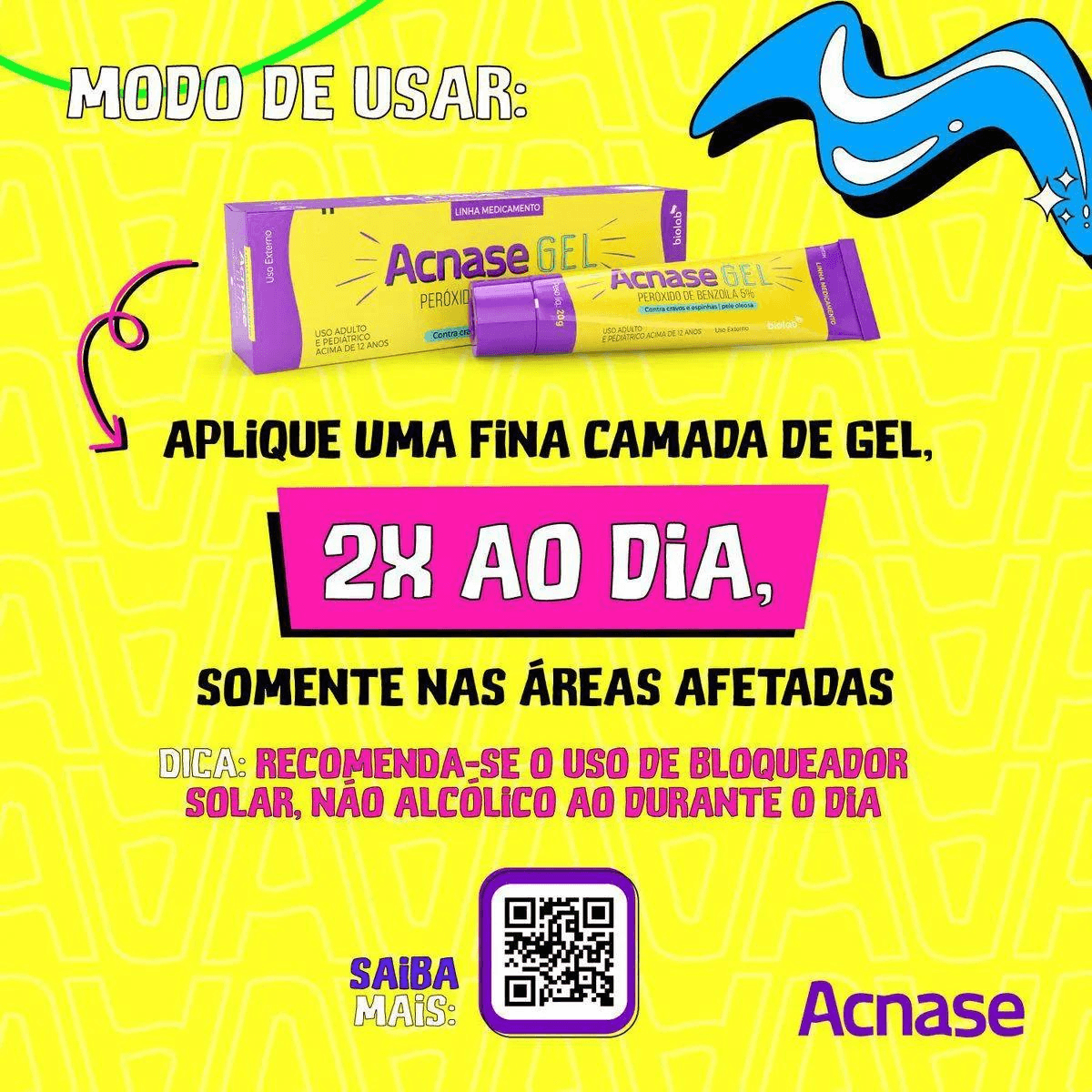 Acnase Gel Antiacne com 20g