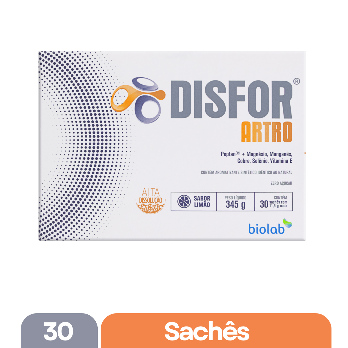 Disfor Artro Suplemento Nutricional 30 sachês