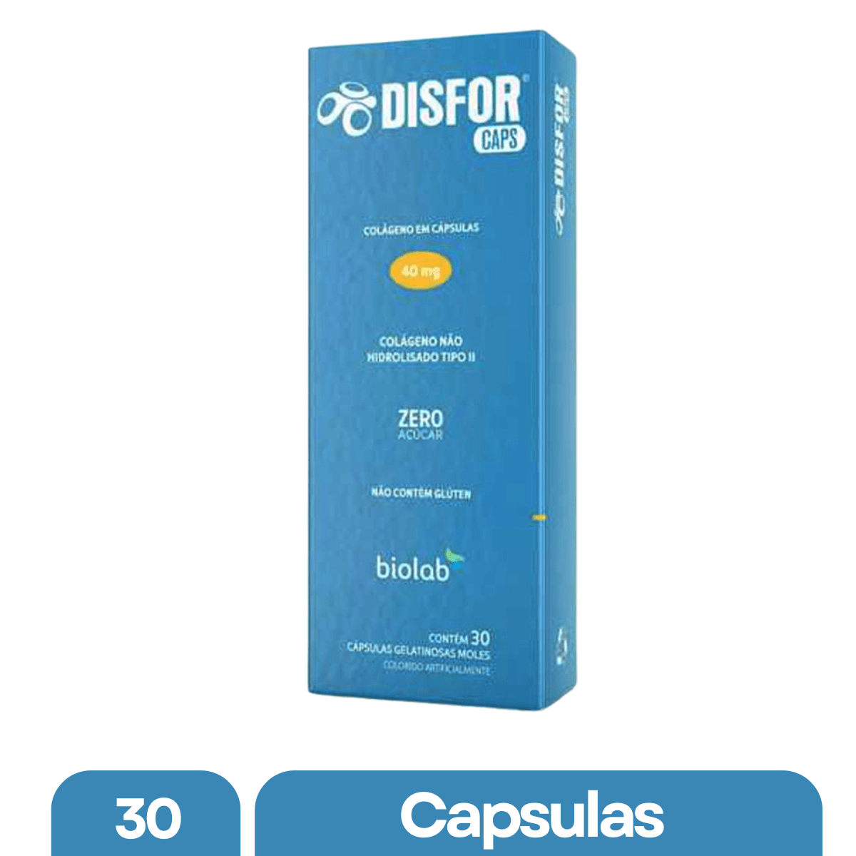 Disfor Caps 40mg - 30 comprimidos