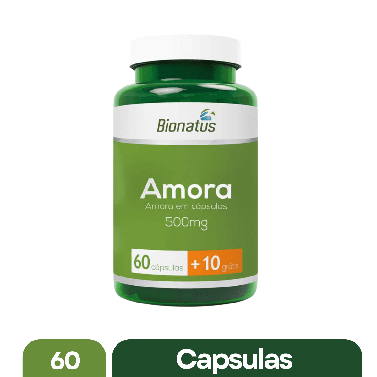 Amora 500mg 70 Cápsulas