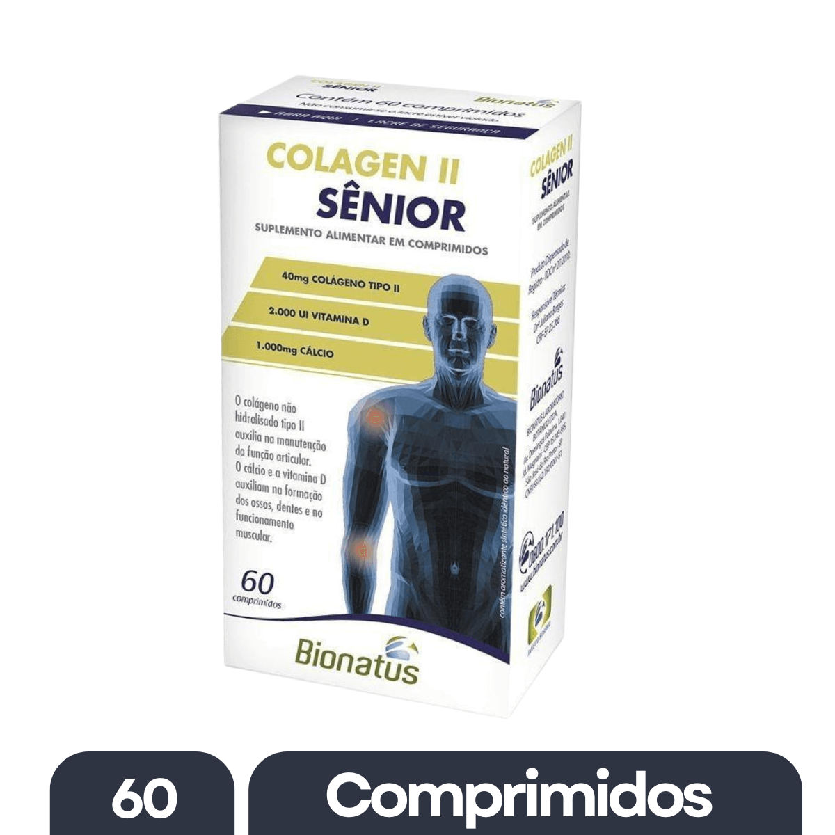 Colagen II Senior com 60 Comprimidos