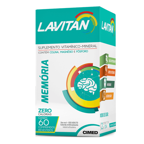 Lavitan Memória 60 Comprimidos