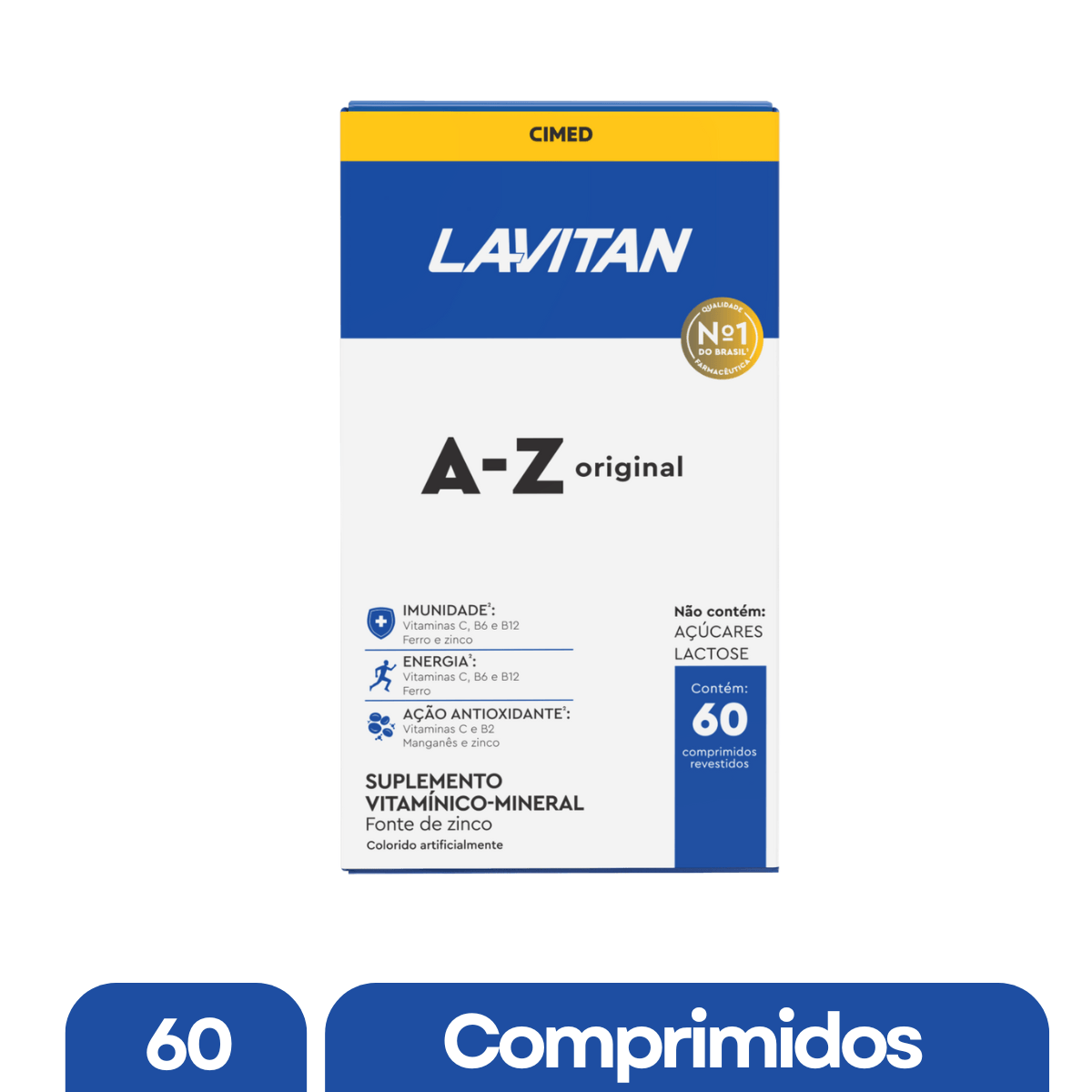 Lavitan A-Z Cimed com 60 Comprimidos
