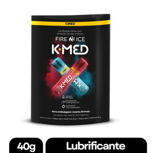 Lubrificante Íntimo K-Med Fire & Ice 2 Unidades 40g