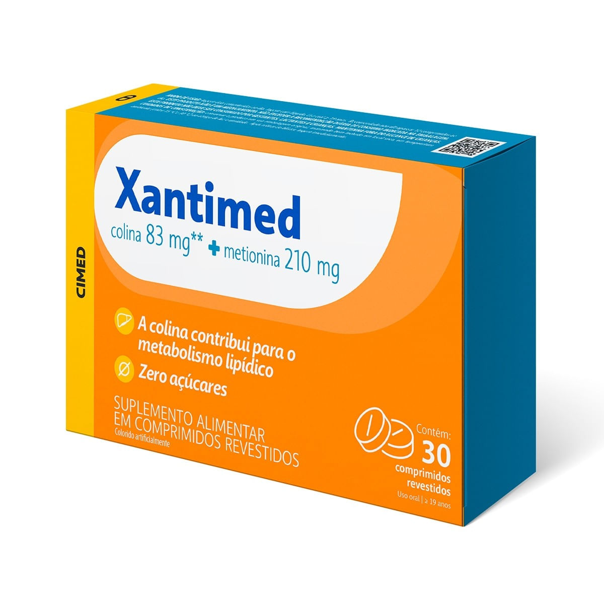 Xantimed com 30 Comprimidos