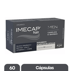 Imecap Hair Men Cabelos e Barbas com 60 Cápsulas