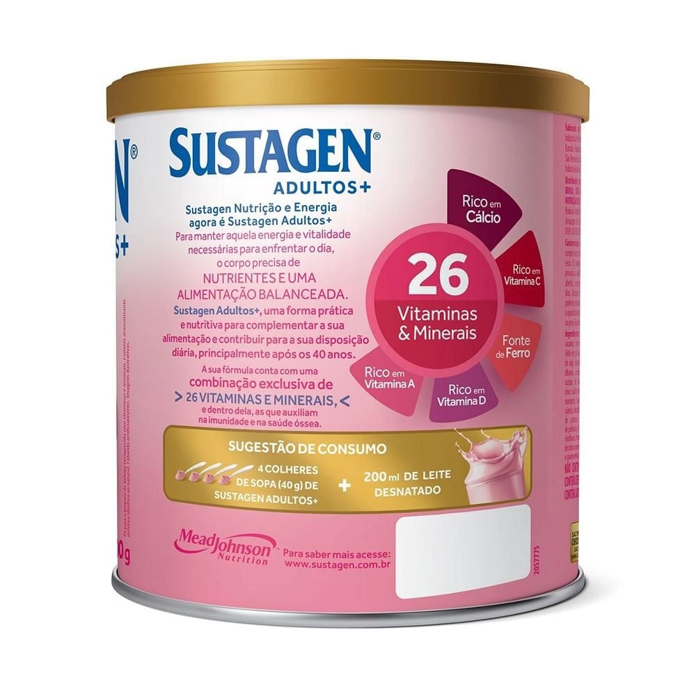 Sustagen Sabor Morango 400g