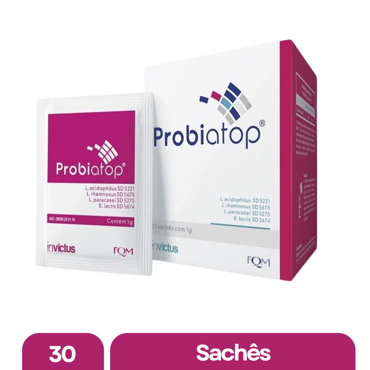 Probiatop Suplemento Probiótico com 30 Sachês