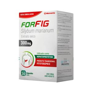 Forfig 300mg Fitoterápico com 30 Cápsulas