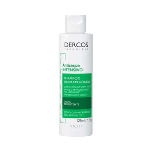 Shampoo Dercos Anticaspa Intensivo Cabelos Secos Vichy 125ml