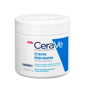 Creme Hidratante Cerave Corpo e Rosto Sem Perfume 454g