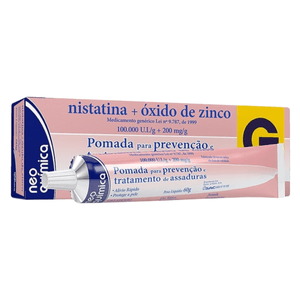 Nistatina + Óxido De Zinco Pomada Neo Química 60g