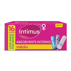 Absorvente Interno Intimus super 16 unidades