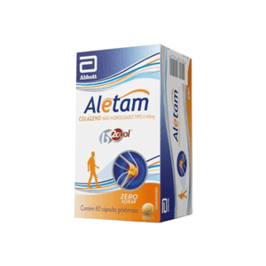 Aletam 40mg Colágeno Tipo II com 60 Cápsulas Gelatinosas