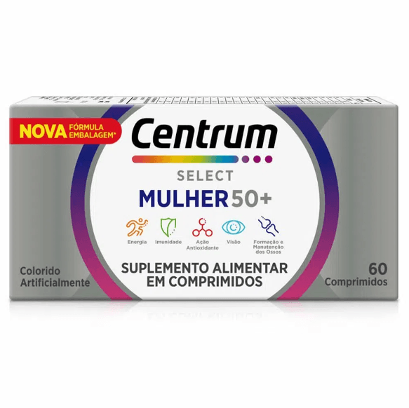 Centrum Select Mulher 50+ com 60 Comprimidos