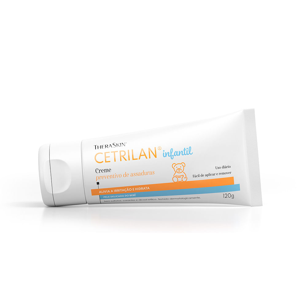Cetrilan Infantil Creme Preventivo de Assaduras 120g
