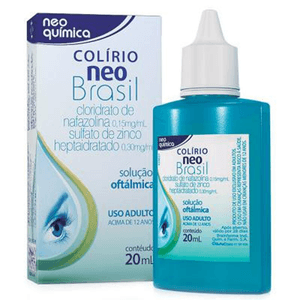 Colírio Neo Brasil Solução Oftámica