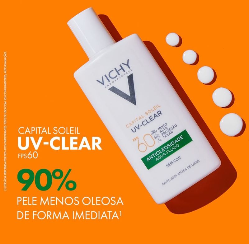 Protetor-Solar-Cap-Soleil-UV-Clear-FPS60-Antioleosidade-40g