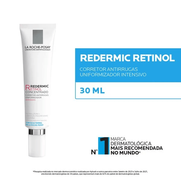 Redermic Retinol Concentrado Antirrugas La Roche Posay 30ml