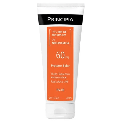 Protetor Solar Corporal FPS 60 Principia PS-03 com 200ml