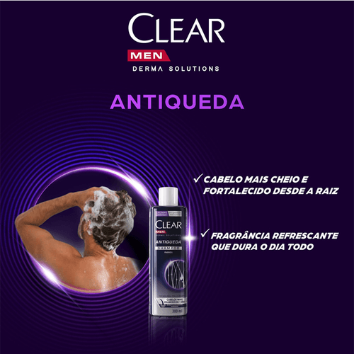 Shampoo-Antiqueda-Clear-Men-Derma-Solutions-300ml