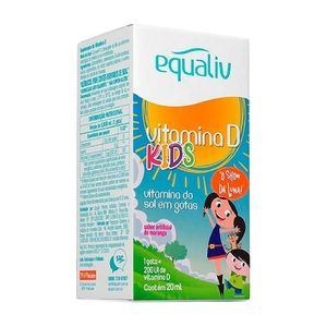 Equaliv Vitamina D Kids Sabor Morango 20ml