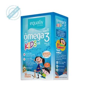 Ômega 3 Kids Pro Equaliv Oil com 30 Cápsulas Mastigáveis