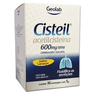 Cisteil 600mg Granulado Solúvel 16 Envelopes