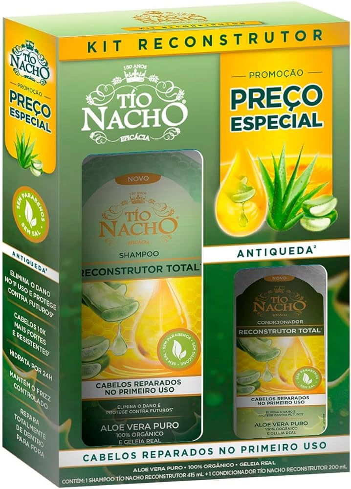 Kit-Tio-Nacho-Reconstrutor-Total-Shampoo-415ml---Condicionador-200ml