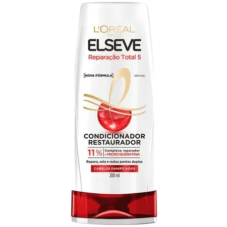 Condicionador Elseve Reparação Total 5+ 200ml