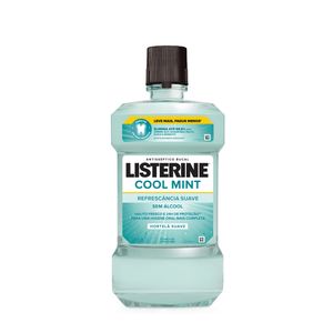 Listerine Cool Mint Refrescância Suave Sem Álcool 1 Litro
